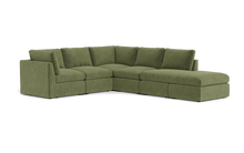 Load image into Gallery viewer, Ciello - Sectional - Cypress Green - High Angled