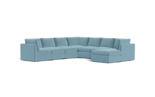 Load image into Gallery viewer, Ciello XL - Sectional - Aqua - High Angled