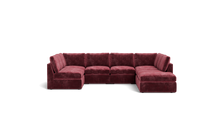 Load image into Gallery viewer, Ciello - Sectional - Bordeaux - High Angled