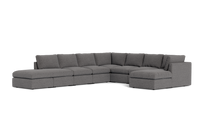 Load image into Gallery viewer, Ciello - Sectional - Storm Grey - High Angled