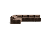 Load image into Gallery viewer, Atmosphere - Sectional - Rounded Backrest - Espresso