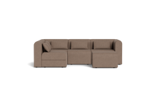 Load image into Gallery viewer, Atmosphere Sleeper Sofa & Sectional - Rounded Backrest - Mocha