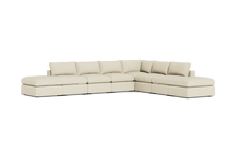 Load image into Gallery viewer, Ciello XL - Sectional - Sunset Beige - Regular Backrest