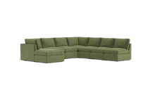Load image into Gallery viewer, Ciello - Sectional - Cypress Green - High Angled