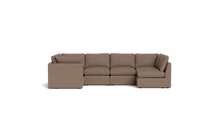 Load image into Gallery viewer, Ciello - Sectional - Mocha - High Angled