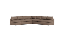 Load image into Gallery viewer, Ciello XL - Sectional - Mocha - Regular Backrest