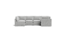 Load image into Gallery viewer, Ciello - Sectional - Limestone - High Angled