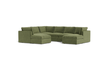 Load image into Gallery viewer, Ciello - Sectional - Cypress Green - High Angled