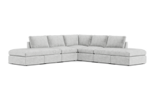 Load image into Gallery viewer, Ciello - Sectional - Limestone - High Angled