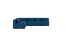 Load image into Gallery viewer, Atmosphere Sleeper Sofa & Sectional - Rounded Backrest - Cerulean