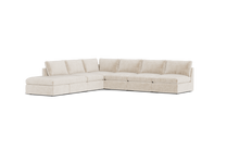 Load image into Gallery viewer, Ciello XL - Sectional - Sesame - High Angled