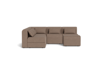 Load image into Gallery viewer, Atmosphere Sleeper Sofa & Sectional - Rounded Backrest - Mocha
