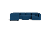 Load image into Gallery viewer, Atmosphere Sleeper Sofa & Sectional - Rounded Backrest - Cerulean