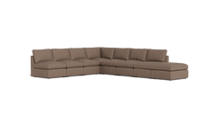 Load image into Gallery viewer, Ciello - Sectional - Mocha - High Angled