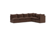 Load image into Gallery viewer, Gaia - Sectional - Chocolate