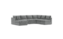 Load image into Gallery viewer, Ciello - Sectional - Basalt - High Angled
