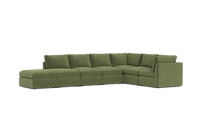 Load image into Gallery viewer, Ciello - Sectional - Cypress Green - High Angled