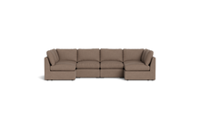 Load image into Gallery viewer, Ciello - Sectional - Mocha - High Angled