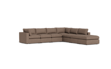 Load image into Gallery viewer, Ciello XL - Sectional - Mocha - Regular Backrest