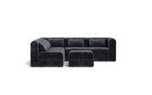 Load image into Gallery viewer, Atmosphere Sleeper Sofa & Sectional - Rounded Backrest - Carbon