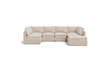 Load image into Gallery viewer, Ciello - Sectional - Sesame - High Angled