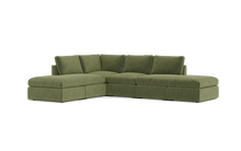 Load image into Gallery viewer, Ciello - Sectional - Cypress Green - High Angled