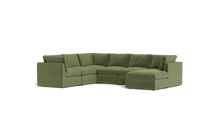 Load image into Gallery viewer, Ciello - Sectional - Cypress Green - High Angled