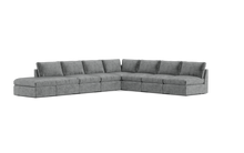 Load image into Gallery viewer, Ciello XL - Sectional - Basalt - High Angled