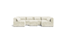 Load image into Gallery viewer, Atmosphere Sleeper Sofa & Sectional - Rounded Backrest - Frost