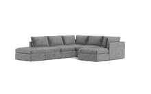 Load image into Gallery viewer, Ciello XL - Sectional - Basalt - High Angled