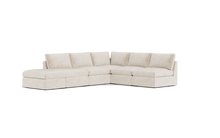 Load image into Gallery viewer, Ciello XL - Sectional - Sesame - High Angled