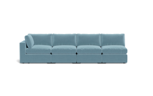 Load image into Gallery viewer, Ciello XL - Sofa - Aqua - Regular Backrest