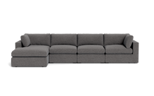Load image into Gallery viewer, Ciello XL - Sofa - Storm Grey - Regular Backrest