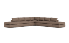 Load image into Gallery viewer, Ciello XL - Sectional - Mocha - Regular Backrest