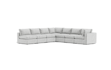 Load image into Gallery viewer, Ciello XL - Sectional - Limestone - Regular Backrest