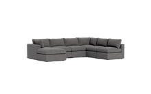 Load image into Gallery viewer, Ciello XL - Sectional - Storm Grey - Regular Backrest