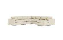 Load image into Gallery viewer, Ciello XL - Sectional - Sunset Beige - Regular Backrest
