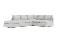 Load image into Gallery viewer, Ciello - Sectional - Limestone - High Angled