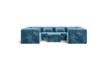Load image into Gallery viewer, Atmosphere Sleeper Sofa & Sectional - Rounded Backrest - Harbour Blue