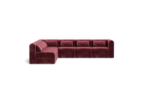Load image into Gallery viewer, Atmosphere Sleeper Sofa & Sectional - Rounded Backrest - Bordeaux