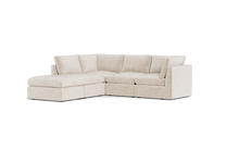Load image into Gallery viewer, Ciello - Sectional - Sesame - High Angled