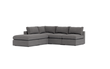 Load image into Gallery viewer, Ciello XL - Sectional - Storm Grey - Regular Backrest
