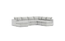 Load image into Gallery viewer, Ciello XL - Sectional - Limestone - Regular Backrest