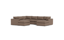 Load image into Gallery viewer, Ciello XL - Sectional - Mocha - Regular Backrest