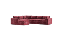 Load image into Gallery viewer, Ciello - Sectional - Bordeaux - Regular Backrest