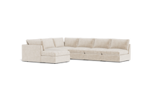 Load image into Gallery viewer, Ciello XL - Sectional - Sesame - High Angled