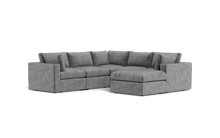 Load image into Gallery viewer, Ciello XL - Sectional - Basalt - Regular Backrest