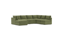 Load image into Gallery viewer, Ciello - Sectional - Cypress Green - High Angled