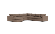 Load image into Gallery viewer, Ciello XL - Sectional - Mocha - Regular Backrest