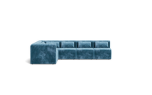 Load image into Gallery viewer, Atmosphere Sleeper Sofa & Sectional - Rounded Backrest - Harbour Blue
